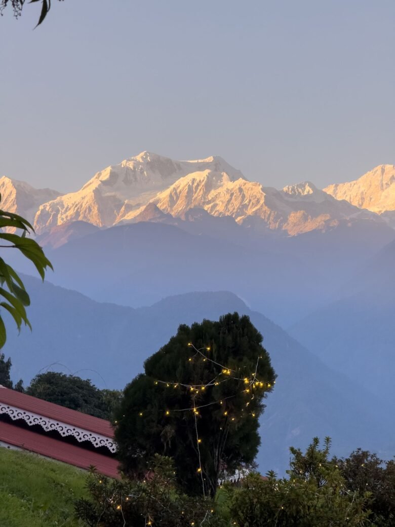 Kanchenjunga view from Kaya Gantavya Resort & Spa, Pelling
