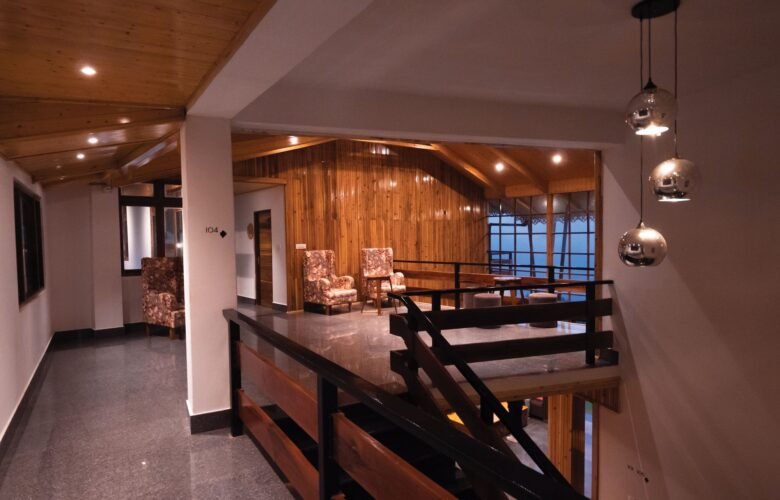 Kaya Gantavya Resort & Spa, resort interior lobby, Pelling, Sikkim