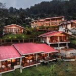 Kaya Gantavya Resort & Spa, resort Pelling aerial view