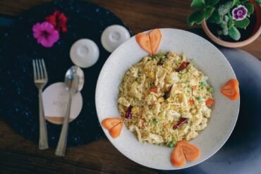 Kaya Gantavya Resort & Spa, restaurant food Pelling